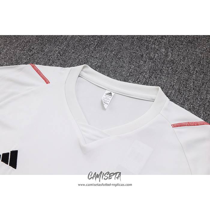 Chandal del Sao Paulo 2023-2024 Manga Corta Gris - Pantalon Corto